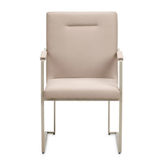 Marin Greige Dining Arm Chair - Ornate Home