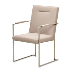 Marin Greige Dining Arm Chair - Ornate Home