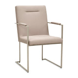 Marin Greige Dining Arm Chair - Ornate Home