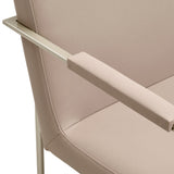 Marin Greige Dining Arm Chair - Ornate Home