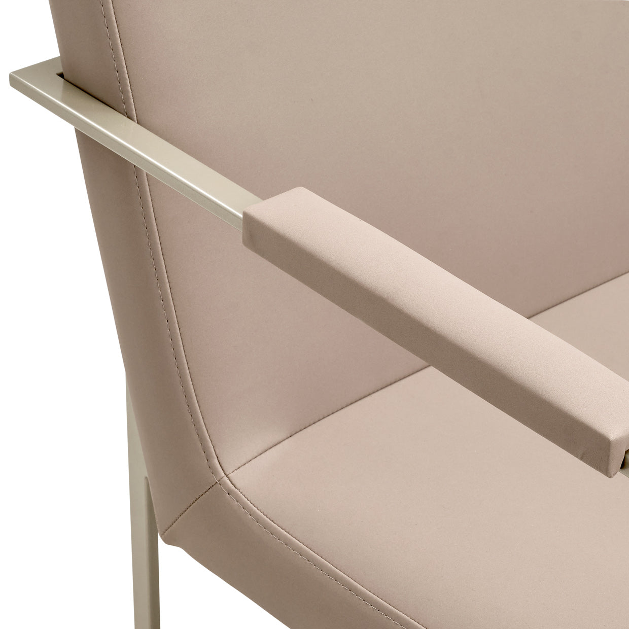 Marin Greige Dining Arm Chair - Ornate Home
