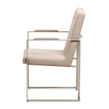 Marin Greige Dining Arm Chair - Ornate Home