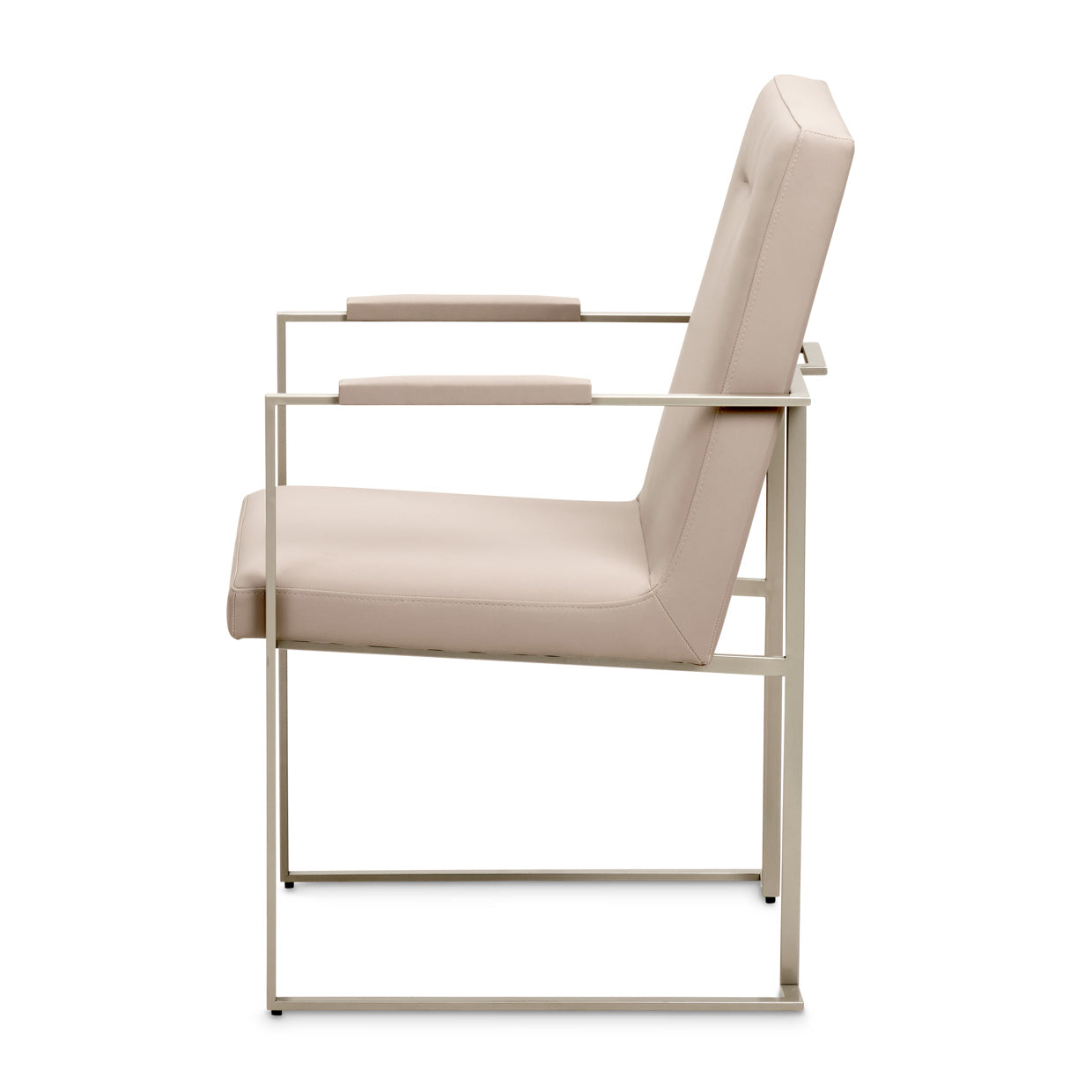 Marin Greige Dining Arm Chair - Ornate Home