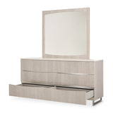 Marin Greige Dresser with Mirror Set - Ornate Home