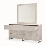 Marin Greige Dresser with Mirror Set - Ornate Home