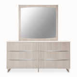 Marin Greige Dresser with Mirror Set - Ornate Home
