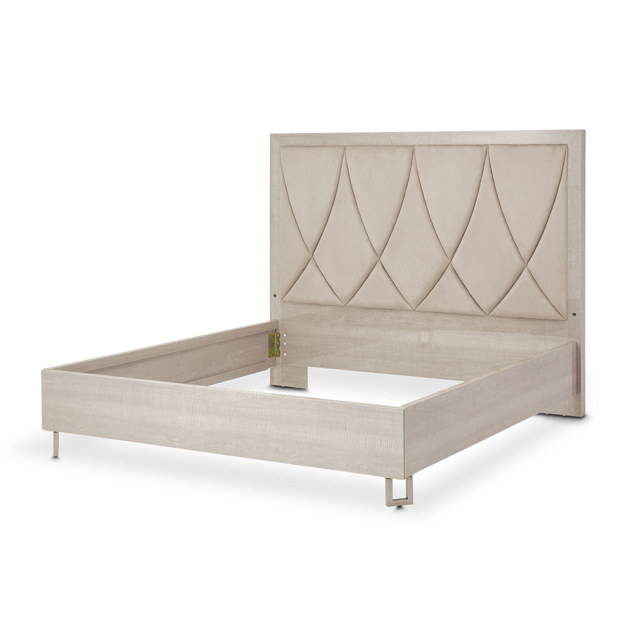 Marin Greige/Glacier Panel Bed - Ornate Home