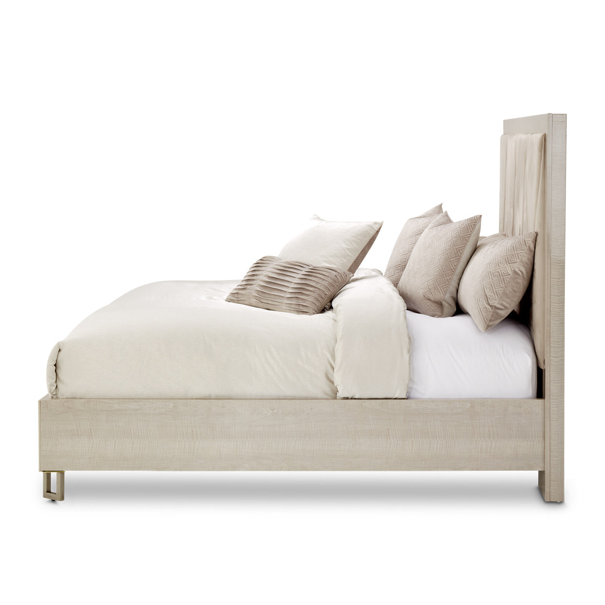Marin Greige/Glacier Panel Bed - Ornate Home