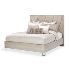 Marin Greige/Glacier Panel Bed - Ornate Home