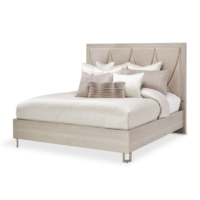 Marin Greige/Glacier Panel Bed - Ornate Home