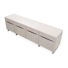 Marin Greige Media Cabinet - Ornate Home