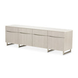 Marin Greige Media Cabinet - Ornate Home