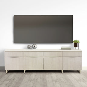 Marin Greige Media Cabinet - Ornate Home