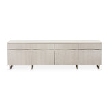 Marin Greige Media Cabinet - Ornate Home