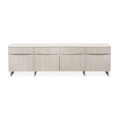 Marin Greige Media Cabinet - Ornate Home