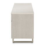 Marin Greige Media Cabinet - Ornate Home