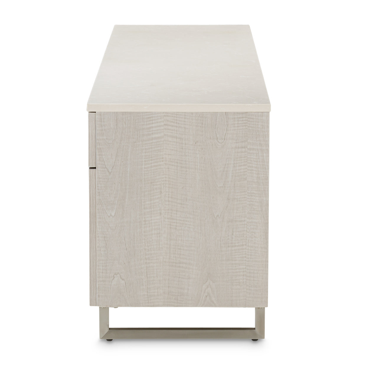 Marin Greige Media Cabinet - Ornate Home