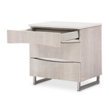 Marin Greige Nightstand - Ornate Home