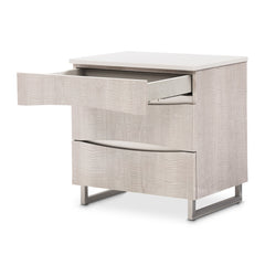 Marin Greige Nightstand - Ornate Home
