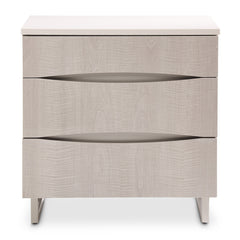 Marin Greige Nightstand - Ornate Home
