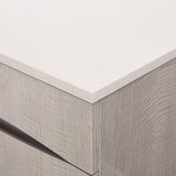 Marin Greige Nightstand - Ornate Home