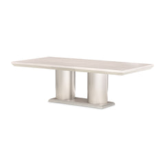 Marin Greige Rectangular Dining Table - Ornate Home