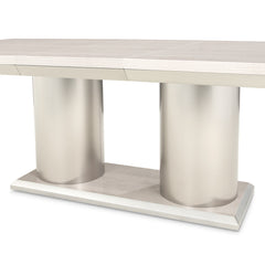 Marin Greige Rectangular Dining Table - Ornate Home