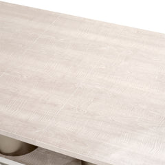 Marin Greige Rectangular Dining Table - Ornate Home