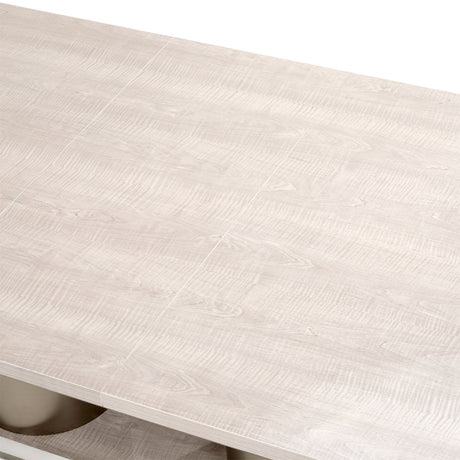 Marin Greige Rectangular Dining Table - Ornate Home