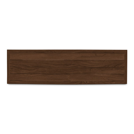 Marina Brown Outdoor Bench - Ornate Home