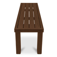 Marina Brown Outdoor Bench - Ornate Home