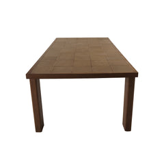 Marina Brown Outdoor Dining Table - Ornate Home