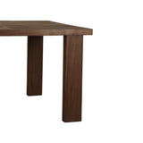 Marina Brown Outdoor Dining Table - Ornate Home