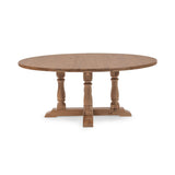 Marina Hampton Sand 72" Round Dining Table