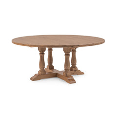 Marina Hampton Sand 72" Round Dining Table