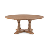 Marina Hampton Sand 72" Round Dining Table