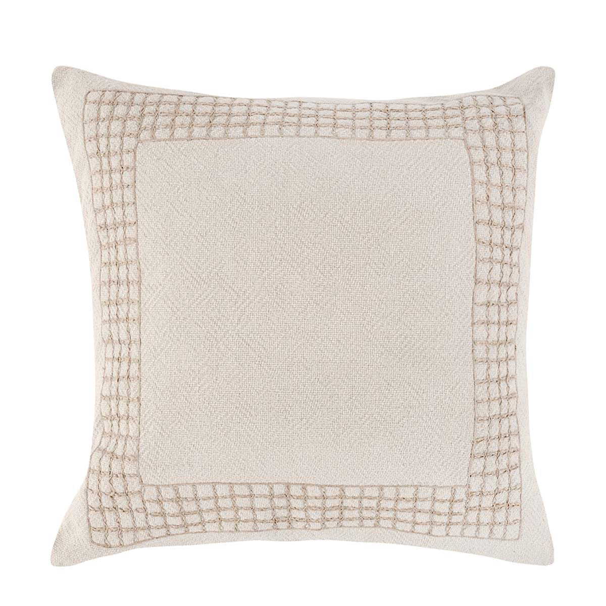 Marina Natural 26"x26" Throw Pillow (Set of 2)