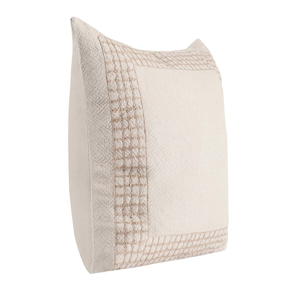 Marina Natural 26"x26" Throw Pillow (Set of 2)