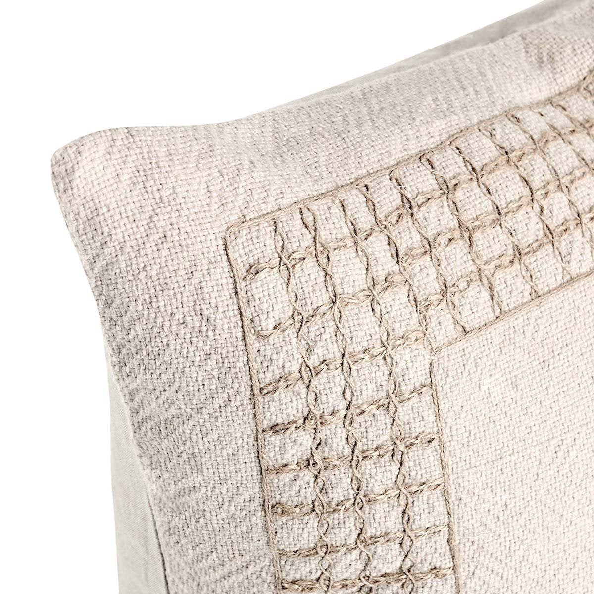 Marina Natural 26"x26" Throw Pillow (Set of 2)