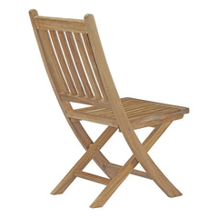 Marina Natural 7 Piece Outdoor Patio Teak Dining Set - 78x110" - Ornate Home