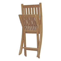 Marina Natural 7 Piece Outdoor Patio Teak Dining Set - 78x110" - Ornate Home