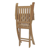 Marina Natural 7 Piece Outdoor Patio Teak Dining Set - 86x118" - Ornate Home