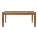 Marina Natural Extendable Outdoor Patio Teak Dining Table - Ornate Home