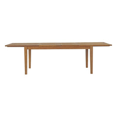Marina Natural Extendable Outdoor Patio Teak Dining Table - Ornate Home