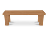 Marina Natural Outdoor Dining Bench - Ornate Home