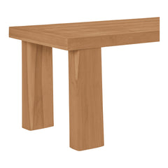 Marina Natural Outdoor Dining Bench - Ornate Home