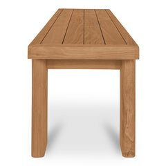 Marina Natural Outdoor Dining Bench - Ornate Home