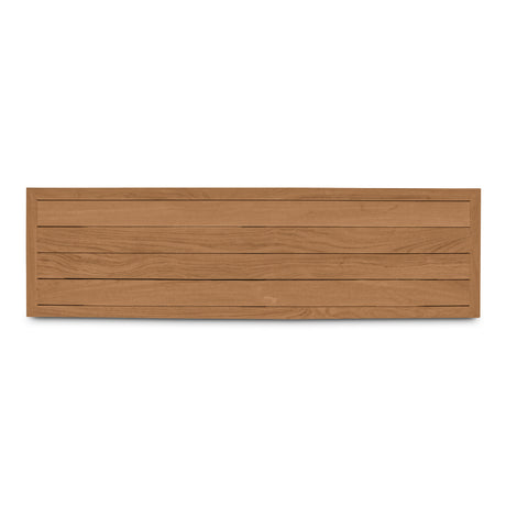 Marina Natural Outdoor Dining Bench - Ornate Home