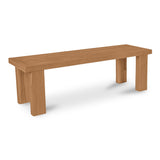 Marina Natural Outdoor Dining Bench - Ornate Home