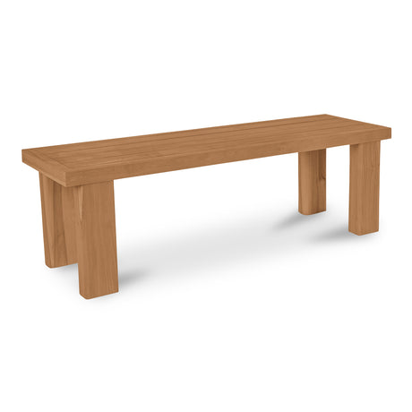 Marina Natural Outdoor Dining Bench - Ornate Home